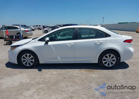 2021 Toyota Corolla Le из США, поврежденный, VIN 5YFEPMAE1MP180006